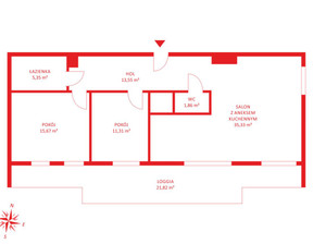 Mieszkanie na sprzedaż, Warszawa Wola Warszawa Wola Chmielna, 3 391 296 zł, 83,07 m2, PH728711