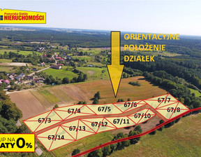 Budowlany na sprzedaż, Szczecinecki Grzmiąca Radomyśl, 45 000 zł, 1001 m2, 0504930