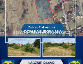 Działka na sprzedaż, Zabrze M. Zabrze Makoszowy Filipka, 350 000 zł, 1244 m2, RYL-GS-9033