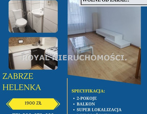 Mieszkanie do wynajęcia, Zabrze M. Zabrze Helenka Niepokólczyckiego, 1900 zł, 44,79 m2, RYL-MW-8874