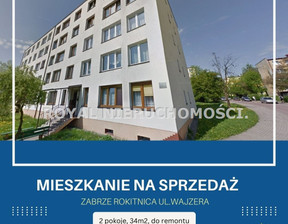 Mieszkanie na sprzedaż, Zabrze M. Zabrze Rokitnica Wajzera, 155 000 zł, 34,1 m2, RYL-MS-9073-1