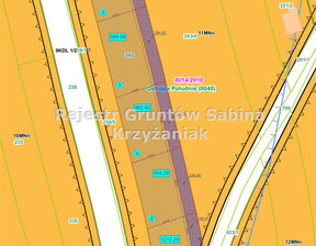 Działka na sprzedaż, Gliwice M. Gliwice Ostropa, 372 500 zł, 677 m2, RGS-GS-103