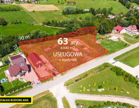 Działka na sprzedaż, Limanowski Dobra Stróża, 945 000 zł, 6400 m2, 2586/2680/OGS