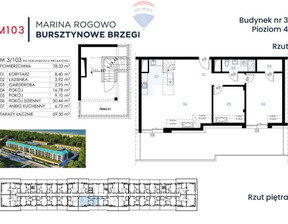 Mieszkanie na sprzedaż, Gryficki Trzebiatów Rogowo, 2 108 000 zł, 78,32 m2, 239/13467/OMS