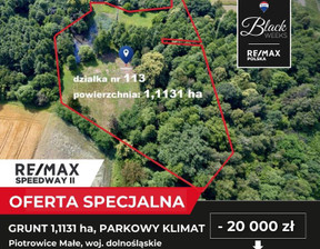 Działka na sprzedaż, Górowski Jemielno Piotrowice Małe, 560 000 zł, 11 131 m2, 105/9148/OGS