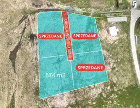 Budowlany na sprzedaż, Nowotarski Czarny Dunajec Podszkle, 110 000 zł, 874 m2, 2066/2680/OGS