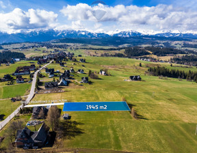 Budowlany na sprzedaż, Tatrzański Biały Dunajec Sierockie, 1 200 000 zł, 1945 m2, 2220/2680/OGS