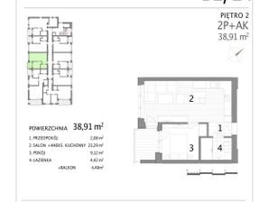 Mieszkanie na sprzedaż, Kołobrzeski Kołobrzeg Bogusława X, 412 446 zł, 38,91 m2, RS-MS-752579