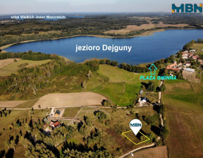 Działka na sprzedaż, Giżycki Ryn Kronowo, 130 000 zł, 1247 m2, MBN-GS-1205