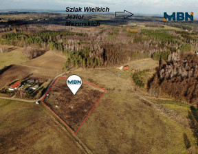 Działka na sprzedaż, Giżycki Bogacko, 250 000 zł, 8478 m2, MBN-GS-1234