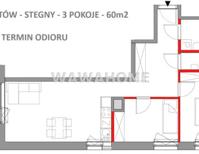 Mieszkanie na sprzedaż, Warszawa M. Warszawa Mokotów, 916 000 zł, 60 m2, WAW-MS-12339