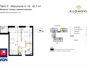 Mieszkanie na sprzedaż, Olecki Olecko Centrum Gołdapska, 340 860 zł, 43,7 m2, 27150079