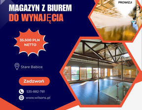 Lokal usługowy do wynajęcia, Stare Babice, 35 500 zł, 990 m2, WIL548367