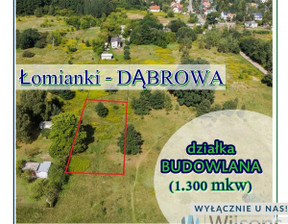 Działka na sprzedaż, Łomianki Dąbrowa Leśna Zachodnia, 728 000 zł, 1300 m2, WIL837476