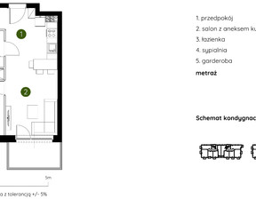 Mieszkanie na sprzedaż, Kraków Prądnik Biały Pękowicka, 546 000 zł, 40,29 m2, 3/10/2024-2