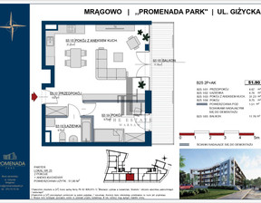 Mieszkanie na sprzedaż, Mrągowski Mrągowo Giżycka, 716 220 zł, 51,9 m2, EC007966817181