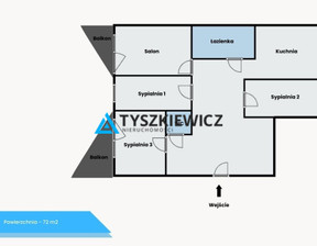 Mieszkanie na sprzedaż, Gdańsk Przymorze Obrońców Wybrzeża, 690 000 zł, 72 m2, TY811656