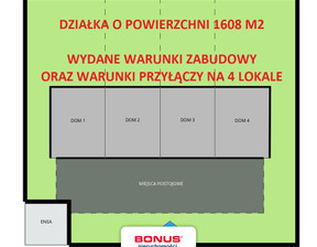 Działka na sprzedaż, Policki Dobra (szczecińska) Dobra, 449 000 zł, 1608 m2, BON36991