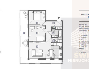 Mieszkanie na sprzedaż, Szczecin Dąbie Przestrzenna, 975 000 zł, 66,53 m2, SWN31642