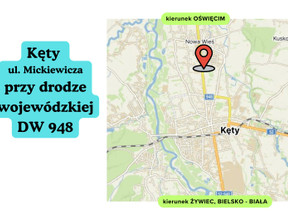 Działka na sprzedaż, małopolskie oświęcimski Kęty Kęty Adama Mickiewicza, 1 655 000 zł, 7949 m2, gratka-38973625