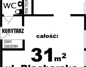 Mieszkanie na sprzedaż, mazowieckie Warszawa Mokotów Blacharska, 581 000 zł, 31 m2, gratka-34458101