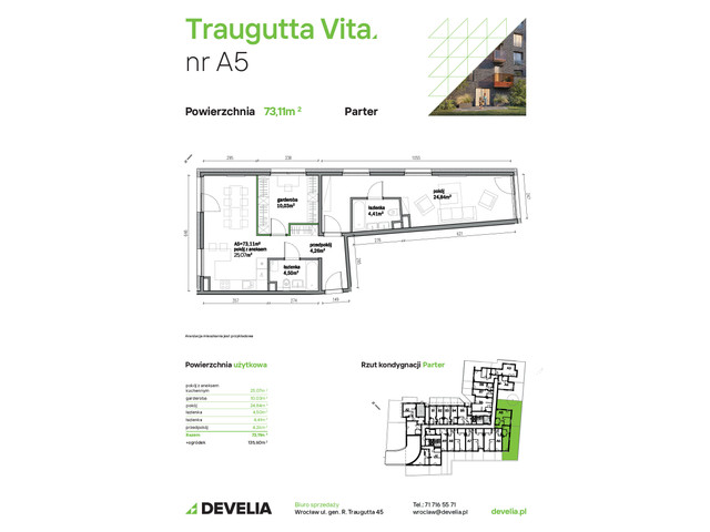 Mieszkanie w inwestycji Traugutta Vita, symbol A05 » nportal.pl