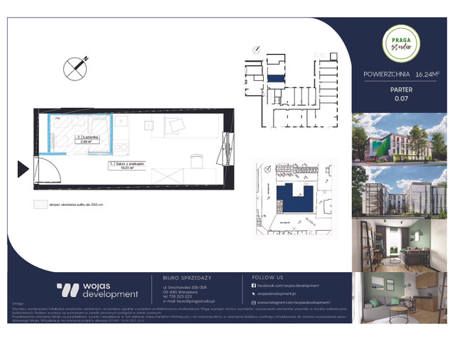 Mieszkanie w inwestycji PRAGA STUDIO, symbol 0.07 » nportal.pl