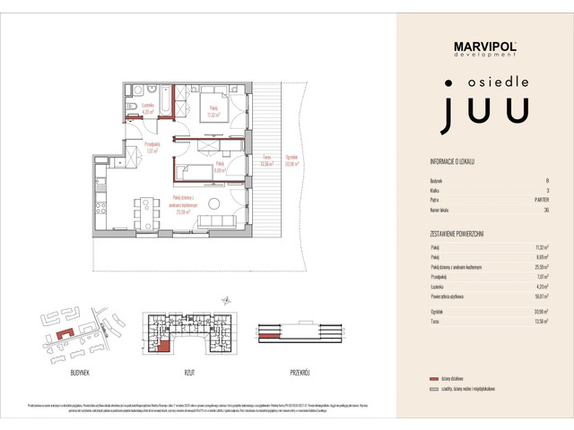 Mieszkanie w inwestycji OSIEDLE JUU, symbol B_M036 » nportal.pl