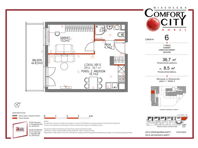 Mieszkanie w inwestycji Comfort City Koral, symbol 6 » nportal.pl