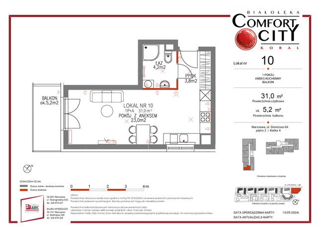 Mieszkanie w inwestycji Comfort City Koral, symbol 10 » nportal.pl