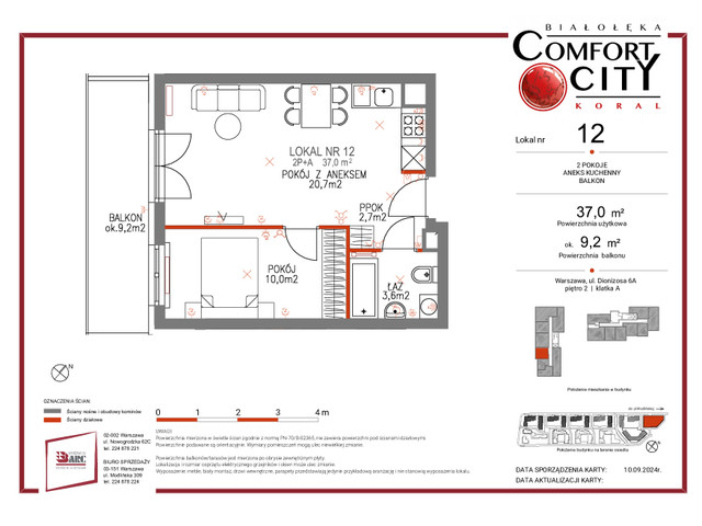 Mieszkanie w inwestycji Comfort City Koral, symbol 12 » nportal.pl