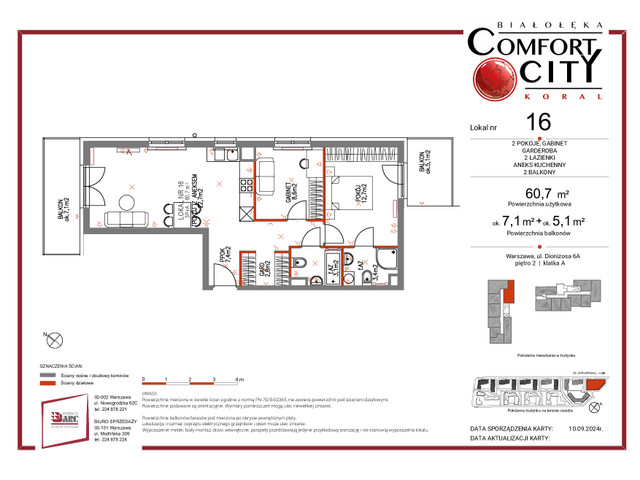 Mieszkanie w inwestycji Comfort City Koral, symbol 16 » nportal.pl