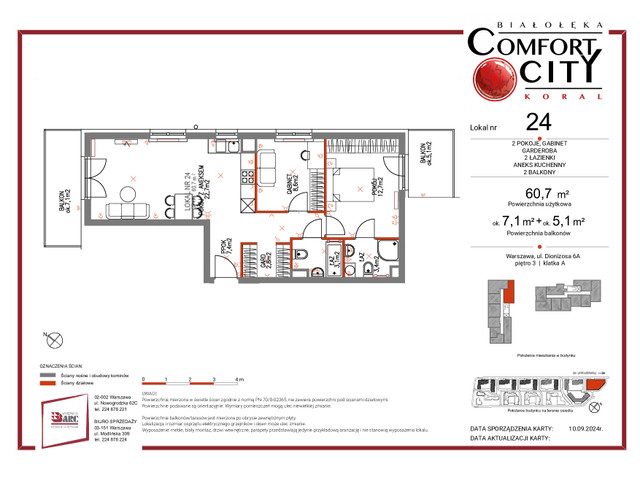 Mieszkanie w inwestycji Comfort City Koral, symbol 24 » nportal.pl