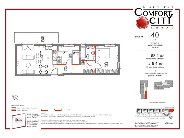 Mieszkanie w inwestycji Comfort City Koral, symbol 40 » nportal.pl