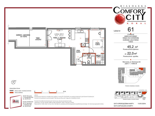 Mieszkanie w inwestycji Comfort City Koral, symbol 61 » nportal.pl