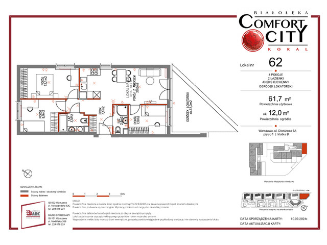 Mieszkanie w inwestycji Comfort City Koral, symbol 62 » nportal.pl