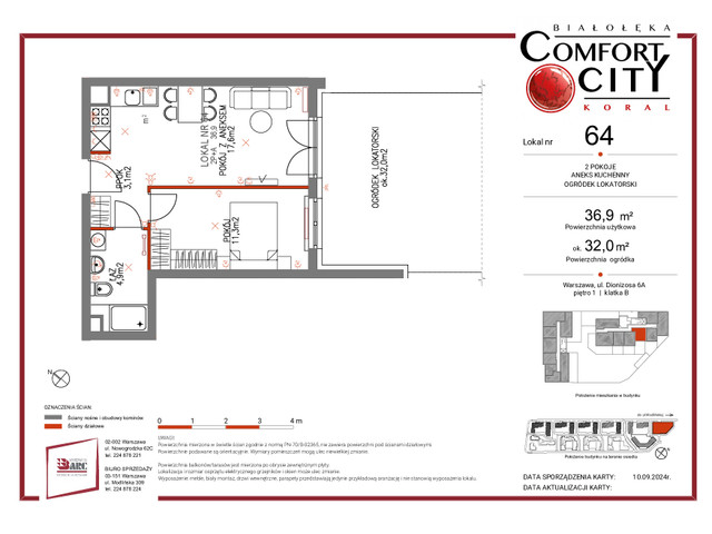 Mieszkanie w inwestycji Comfort City Koral, symbol 64 » nportal.pl