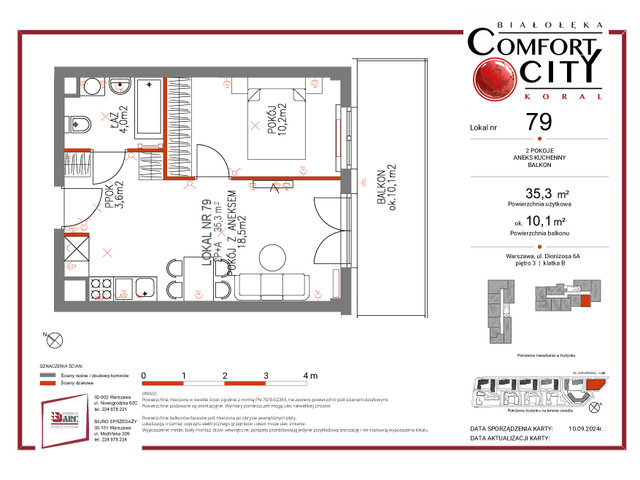 Mieszkanie w inwestycji Comfort City Koral, symbol 79 » nportal.pl