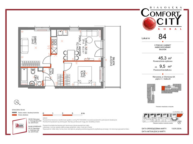 Mieszkanie w inwestycji Comfort City Koral, symbol 84 » nportal.pl