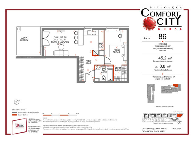 Mieszkanie w inwestycji Comfort City Koral, symbol 86 » nportal.pl