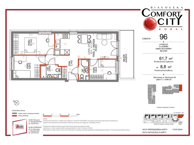 Mieszkanie w inwestycji Comfort City Koral, symbol 96 » nportal.pl