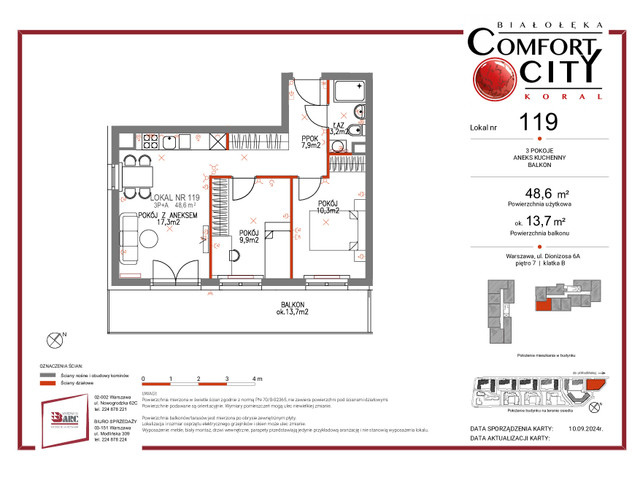 Mieszkanie w inwestycji Comfort City Koral, symbol 119 » nportal.pl