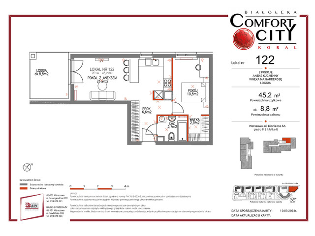 Mieszkanie w inwestycji Comfort City Koral, symbol 122 » nportal.pl