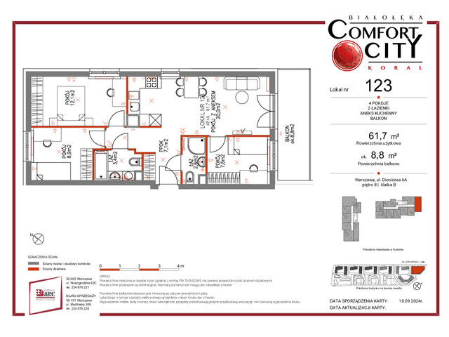 Mieszkanie w inwestycji Comfort City Koral, symbol 123 » nportal.pl