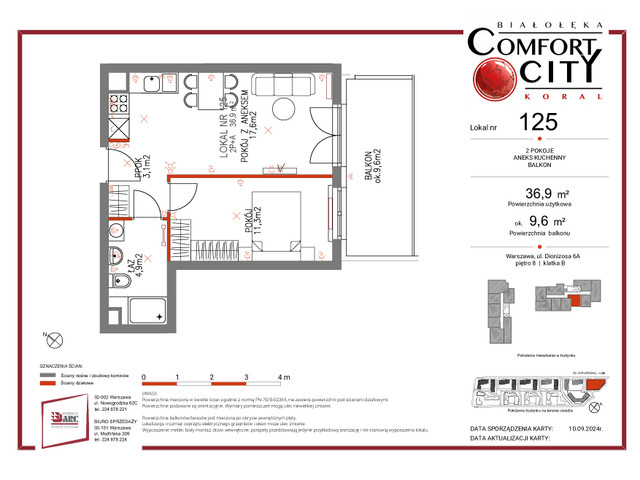 Mieszkanie w inwestycji Comfort City Koral, symbol 125 » nportal.pl