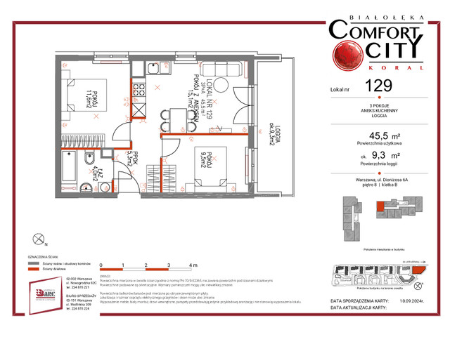 Mieszkanie w inwestycji Comfort City Koral, symbol 129 » nportal.pl