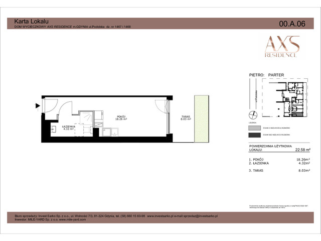 Mieszkanie w inwestycji AXS Residence, symbol 00.A.06 » nportal.pl