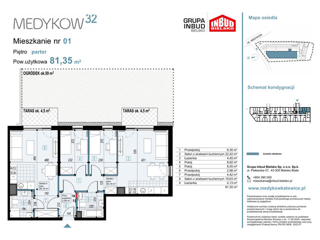 Mieszkanie w inwestycji Medyków 32, symbol M.1 » nportal.pl