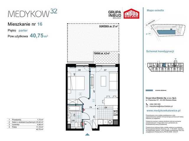 Mieszkanie w inwestycji Medyków 32, symbol M.16 » nportal.pl