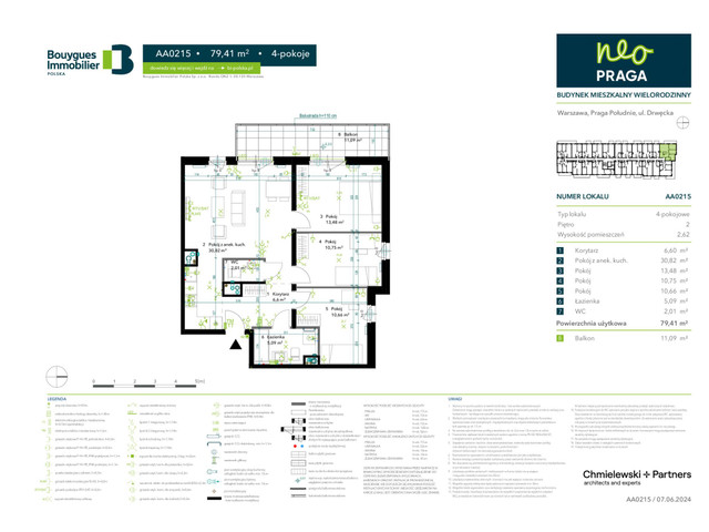 Mieszkanie w inwestycji Neo Praga, symbol AA0215 » nportal.pl